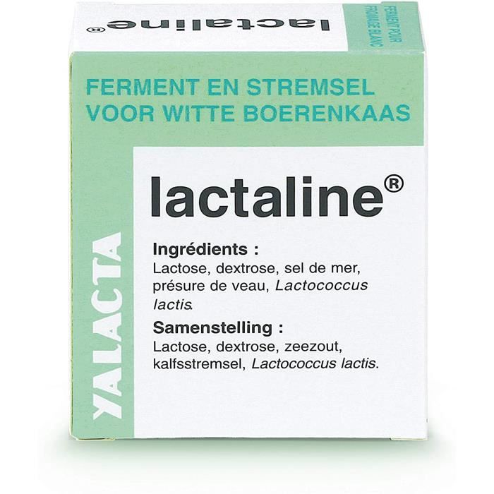 LACTALINE® pour fromage blanc - Laboratoire Yalacta
