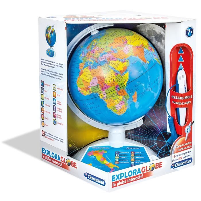 CLEMENTONI Exploraglobe Le Globe Interactif - Cdiscount Jeux - Jouets