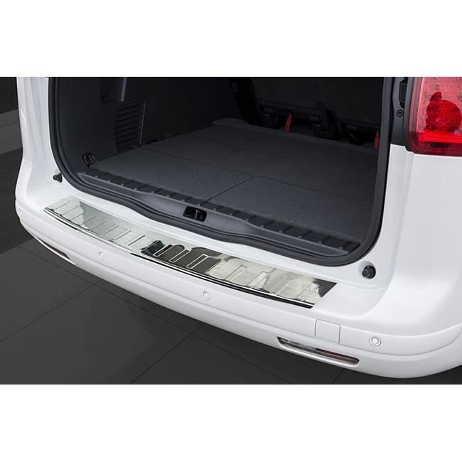 Protection Seuil De Coffre En Inox Chromé Pour Dacia Duster I (2010-2017) - Anti-rayures, Pose Adhésive