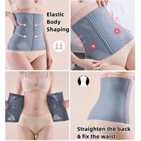 Ceinture De Sudation Femme Chumian – Corset Amincissant Néoprène, Serre-Taille Avec Effet Sauna, 3 Rangées De Crochets & Fermeture Éclair