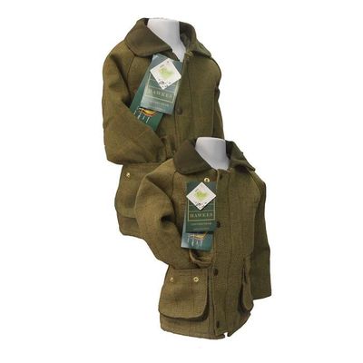 Walker & Hawkes - Baby Kids Tweed Waistcoat Bodywarmer Fitted Gilet Wool - The Countryside Store