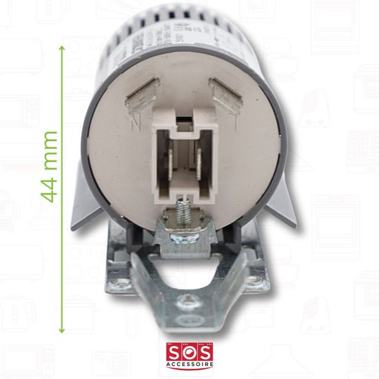 Condensateur Antiparasite Pour Lave-linge Siemens WM10E180FF/03 - Occasion En Très Bon état, Pièce Détachée