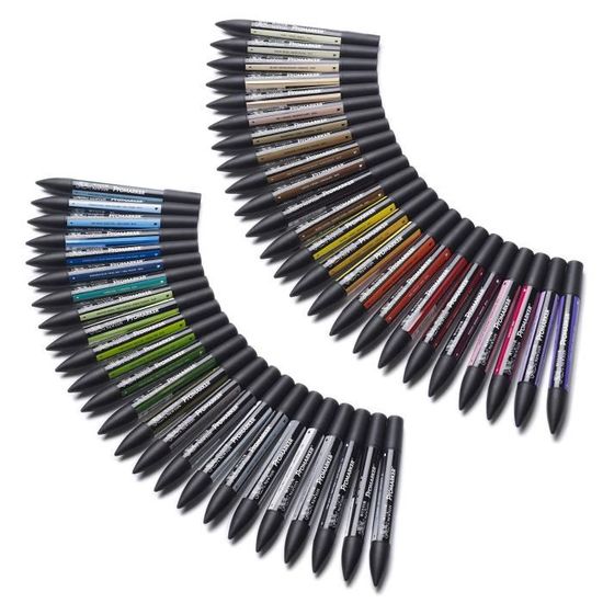 Winsor Newton Promarker Set De 48 Marqueurs Collection Des