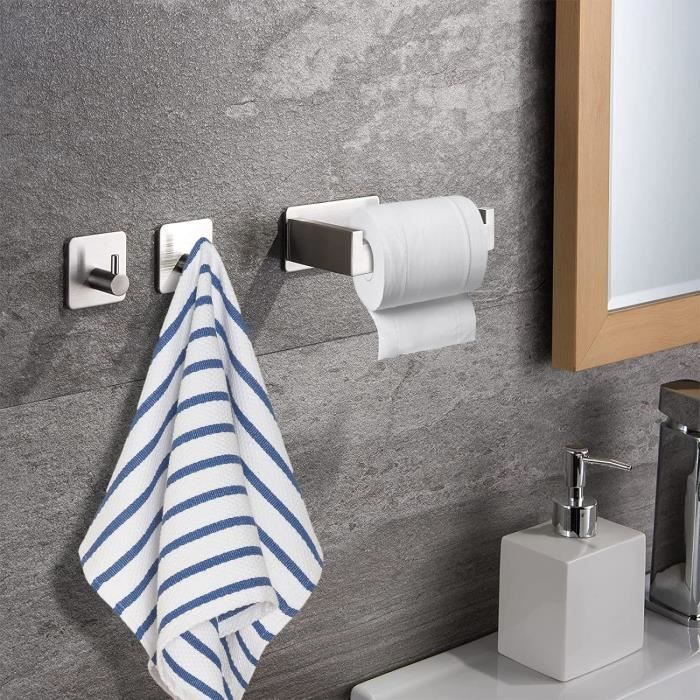 Porte Papier Toilette Support Papier Toilettes Acrylique pour Salle de Bain