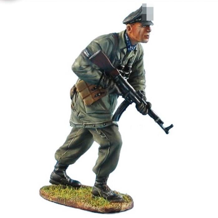 1/35 ] Soldat allemand WWII maquette en résine maquette miniature en résine non assemblée et non peinte (2 personnes) (jw8p-41