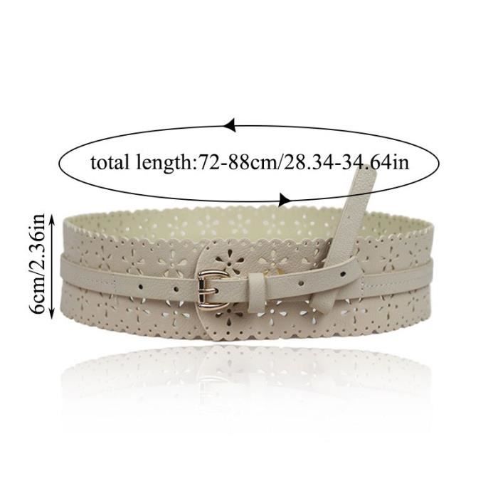 Ceinture cuir souple nouer top