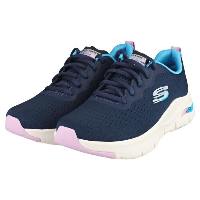 Baskets Skechers ARCH FIT VEGAN 149722 NVMT Femme Marine