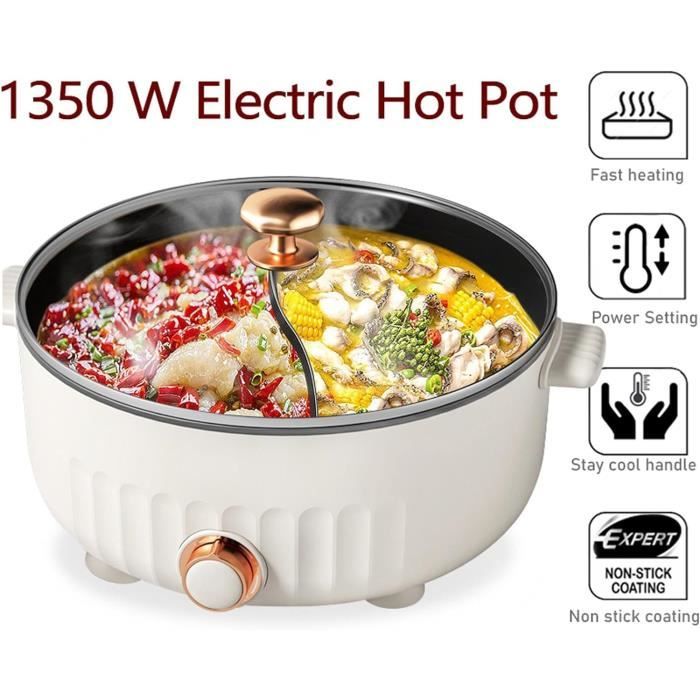 Appareil Fondue Chinoise, 1350 Watts Fondue Chinoise Traditionnelle Idéal Pour Les Réunions De Appareil Fondue Chinoise, 1350 Watts Fondue Chinoise Traditionnelle Idéal Pour Les Réunions De