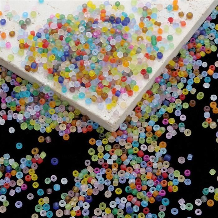 PERLE Forest 3mm 10g 350pcs Perles de rocaille en verre de