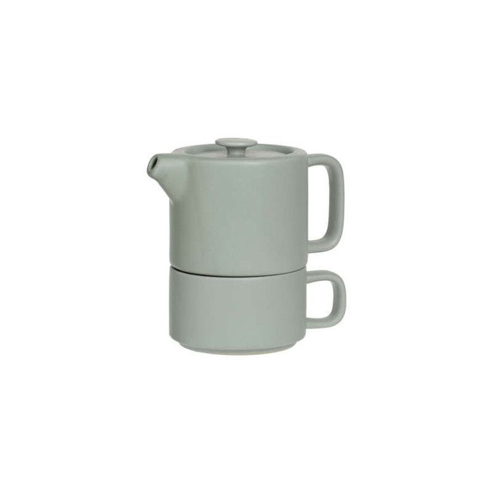 Théière - Secret de Gourmet - Solitaire Nature - Céramique - Tasse