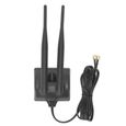 EJ.life antenne WiFi 6DBI Antenne WiFi 2.4G / 5G double bande 6DBI RP-SMA Kit pour accessoires de routeur réseau sans fil-0