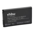 vhbw batterie remplace Toshiba 084-07042L-009, PX1685, PX1685E, PX1685E-1BRS pour appareil numérique camescope (1000mAh, 3,7V,-0