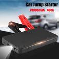 Démarreur de saut de voiture 20000mAh Booster Jumper Box Chargeur de batterie de banque d'alimentation portable-0