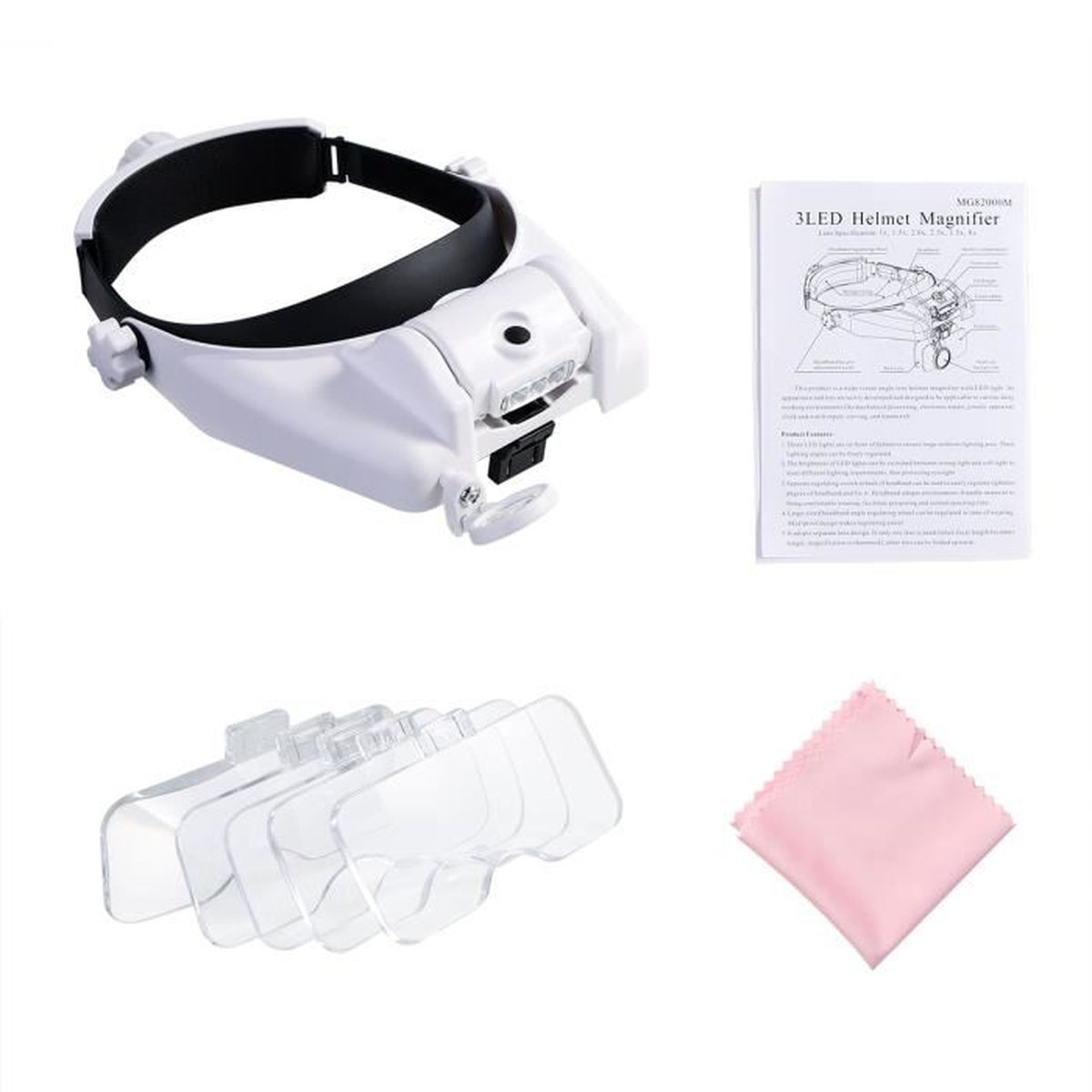 Lampe frontale loupe Clearance