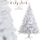 ALIGHTUP Sapin de Noël Artificiel en PVC, 150cm avec 350 Branches & Support en Fer,Blanc