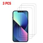 WOSHITE Lot de 3 Verre Trempé pour iPhone 14, iPhone 13, iPhone 13 Pro (6,1 Pouces), Film Protection écran