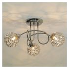 KOSILUM Plafonnier design 3 boules Aphyse