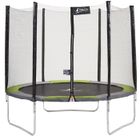 Trampoline rond avec filet de sécurité - Kangui - RALLI 300 - Mixte - Vert - Rond