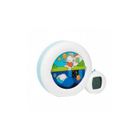 Réveil Enfant Éducatif Kid'Sleep - Claessens'Kids - Veilleuse Musicale - Jour/Nuit - Lune