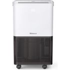 SHINCO Déshumidificateur d'air Silencieux 10L/Jour avec compresseur, Fonction de déshumidification, Purification, Sèchage du linge