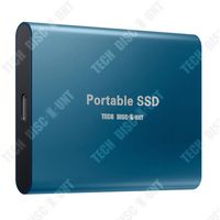 Disque Dur SSD TD® ultra mince Mini Disque Dur Externe Portable 6To Bande de Stockage OTG Couvercle Sac de Protection Grand Capacité