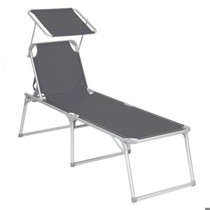 CHAISE LONGUE Chaise longue bain de soleil transat de relaxation