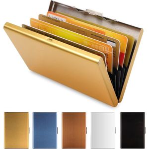 ÖGON Smart Wallets - Portefeuille en Aluminium Big Stockholm - Format