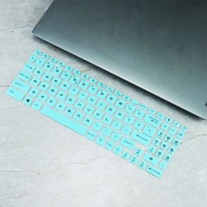 CLAVIER D'ORDINATEUR blanc bleu-Juste de clavier d'ordinateur portable 