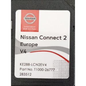 GPS AUTO Carte SD GPS Europe 2019 v4 - Nissan Connect 2 - D