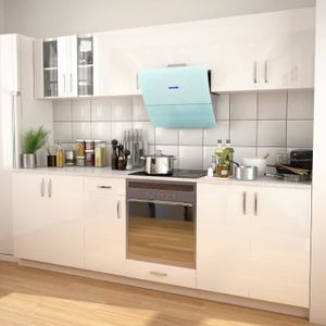 Hotte De Cuisine Incline Blanc Achat Vente Pas Cher