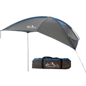 TENTE DE CAMPING gris - Tente de Camping en plein air, coffre de vo