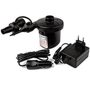 Accessoire pour Matelas AC 220V // DC 12V Gonfleur Rechargeable Gonfleur /& D/égonfleur Rapide Bateau Camping et Plus Coussin FEIGO 2 en 1 Pompe /à Air /Électrique