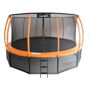 TRAMPOLINE Lit élastique - Trampoline Sport Best, Diamètre 487 cm, Poids supporté maximum: 150 kg, Orange