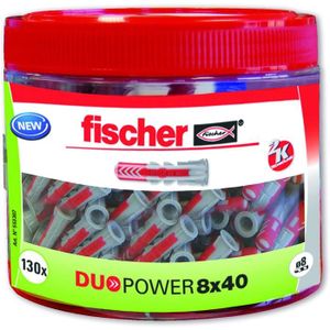 Fischer Cheville bi-matière DUOPOWER 8 x 40 - 535211 - Cdiscount Bricolage