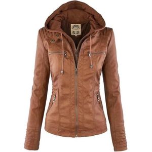 Veste Marron Femme Cdiscount Pret A Porter