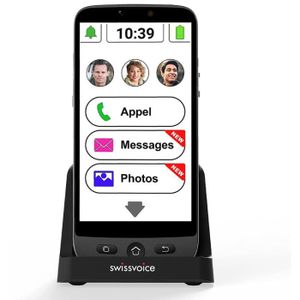 MOBILE SENIOR Smartphone senior G55 Swissvoice - 4G - Ecran 5