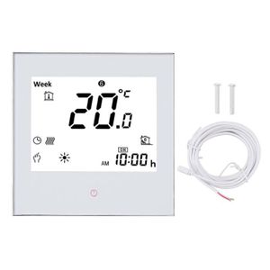 THERMOSTAT D'AMBIANCE Thermostat programmable TBEST - écran LCD rétroécl