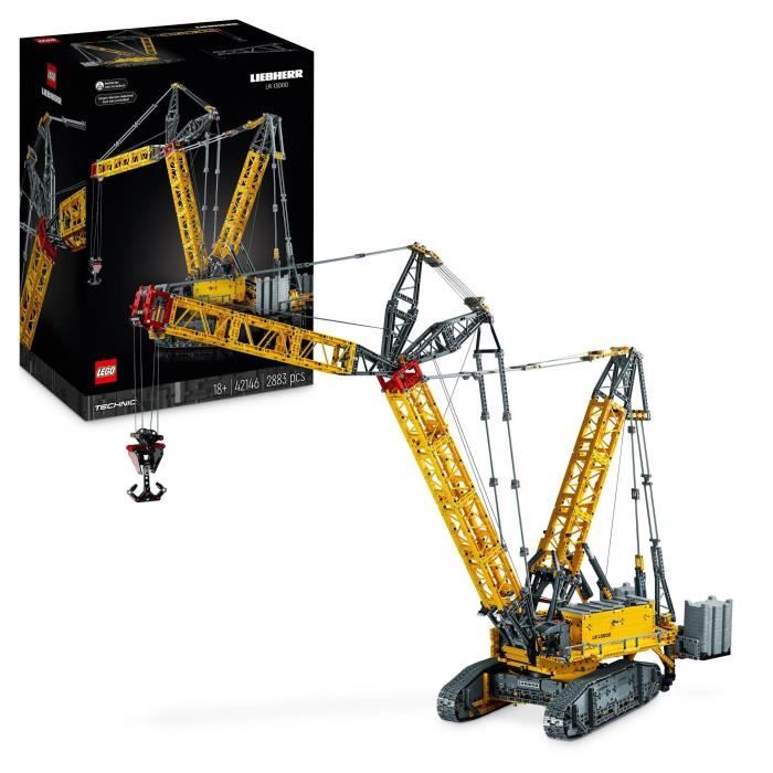 LEGO® Technic 42108 La grue mobile, Kit de construction, Jouet Camion  Véhicule de Chantier, Cadeau Enfant de 10 ans et + - Cdiscount Jeux - Jouets