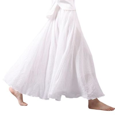 Jupe blanche hot sale longue bohème
