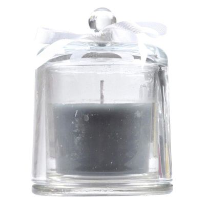 Bougie Pilier Design Paris Prix 15cm - Senteur Musc, Couleur Grise, Paraffine