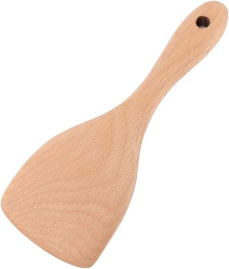Spatules En Bois - Lot De 4 Ustensiles De Cuisine Bois Anti-Rayures - Set De 4 Spatules