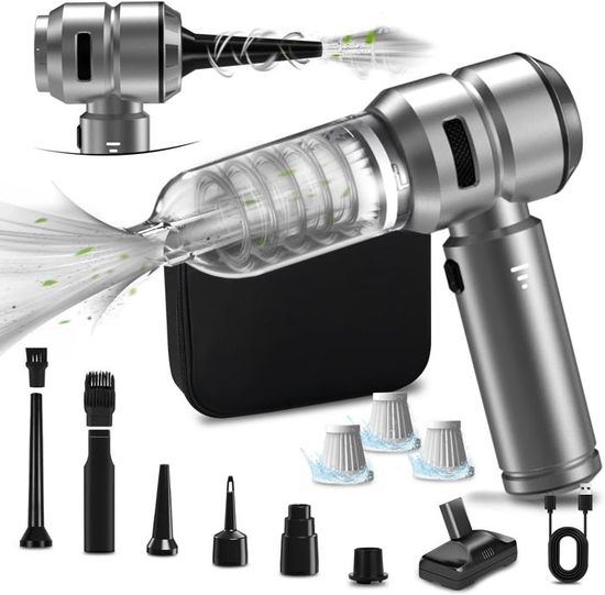 Brushless Aspirateur Voiture Sans Fil Puissant 18000Pa Brushless Aspirateur Voiture Sans Fil Puissant 18000Pa