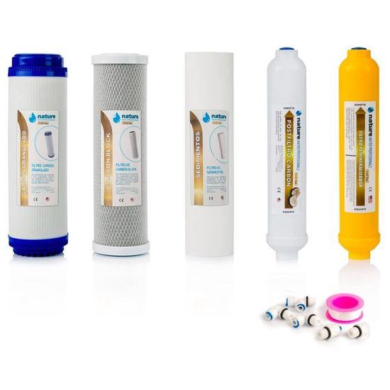 O'Pure kit de Filtres De Rechange pour Osmose inverse Fiche Technique