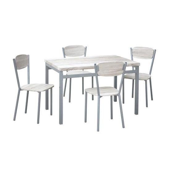 Table De Cuisine Salle A Manger 4 Chaises Nantes Achat Vente