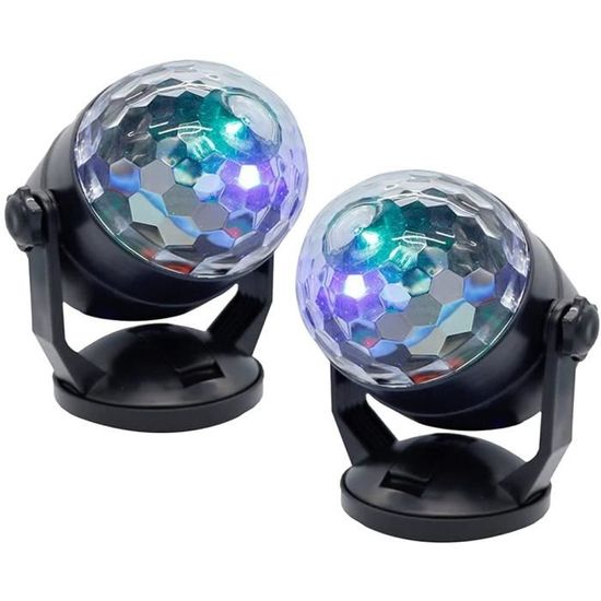 Boule Disco Lumineuse, Mini Lampe LED Portable, Bracelet De Montre Ideale Pour Les Fetes Enfants En Voiture Jaune 98232081