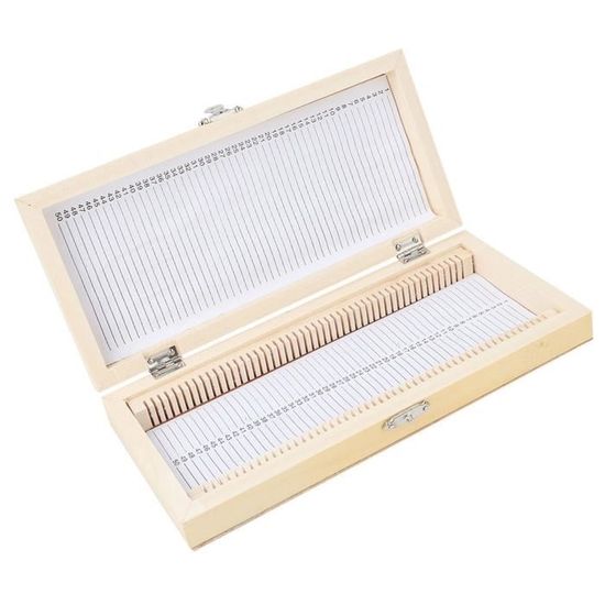 Boîte De Rangement Pratique Pour Vos Lames De Microscope - 25 Emplacements, économique Et Parfaite Pour Le Labo