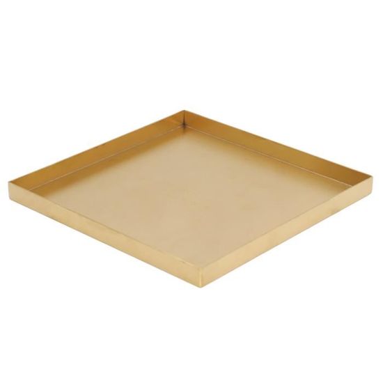 Plateau Ovale En Inox - Rangement élégant Pour Serviettes, Fruits Ou Décoration - 2 Tailles