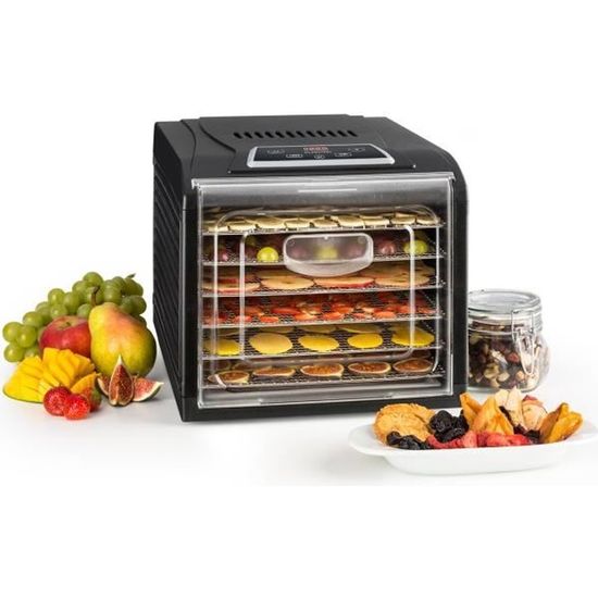 Déshydrateur alimentaire 6 étages Klarstein Fruit Jerky Plus Température réglable 3570°C