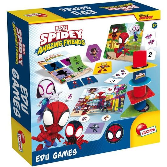 Lisciani Bing Baby 4 En 1 – Puzzles, Mémo, Tour Et Logique – Jeu Éducatif Dès 1 An – Coffret Carton Résistant