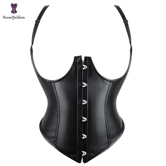 Corset Sculptant Noir à Lacets Taille L - Neuf Avec étiquettes